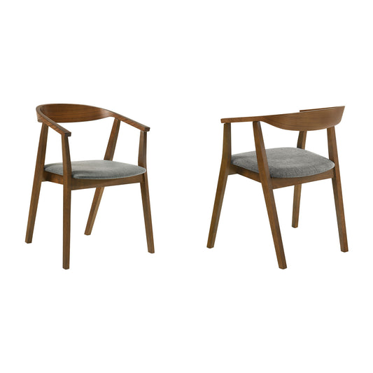 Santana - Wood Dining Chair (Set of 2) - Premium Chair Sets from Armen Living - Just $365! Shop now at brett interiors