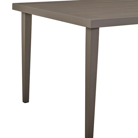 Grenada - Outdoor Rectangle Dining Table - Gray - Premium Dining Tables from Armen Living - Just $1402.50! Shop now at brett interiors