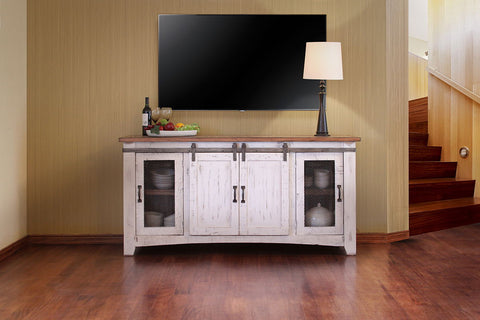 Pueblo - TV Stand - Premium TV Stands from International Furniture Direct - Just $997.50! Shop now at brett interiors