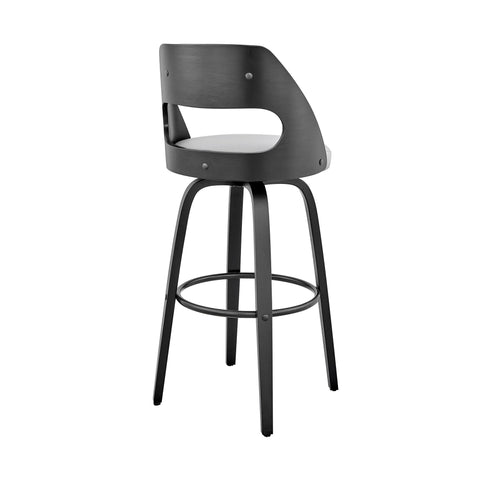 Julius - Wood Bar Stool - Premium Counter Height (24"-27") from Armen Living - Just $237.50! Shop now at brett interiors