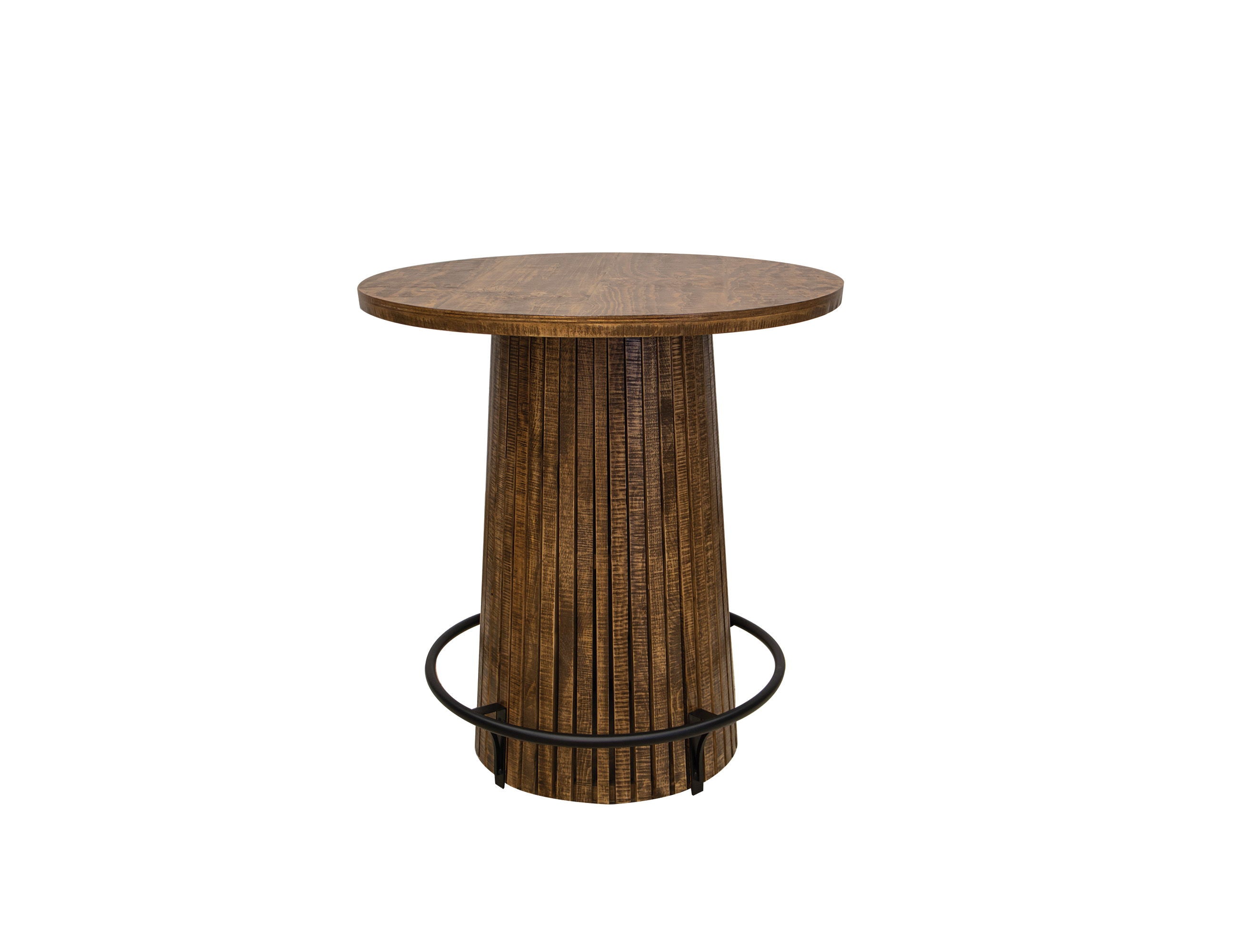 Tiza - Bistro Table - Peanut Brown / Chalk Colors - Premium Bar Tables from International Furniture Direct - Just $1112.50! Shop now at brett interiors