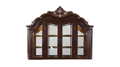 Constantine - China Cabinet Top - Cherry - Premium Hutches from New Classic - Just $1497.50! Shop now at brett interiors