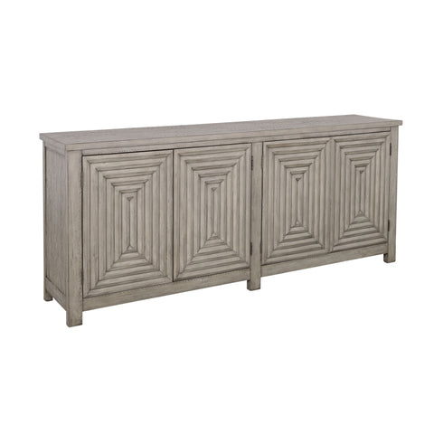 Spalding - Four Door Credenza - Gray - Premium Credenzas from Coast2Coast Home - Just $4950! Shop now at brett interiors