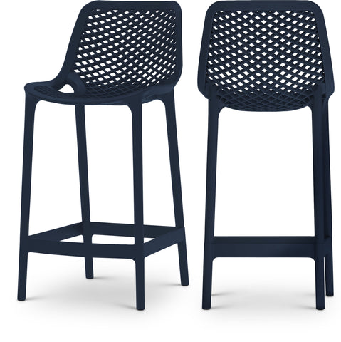 Mykonos - Outdoor Patio Stool Set - Premium Stool Sets from Meridian Furniture - Just $750! Shop now at brett interiors