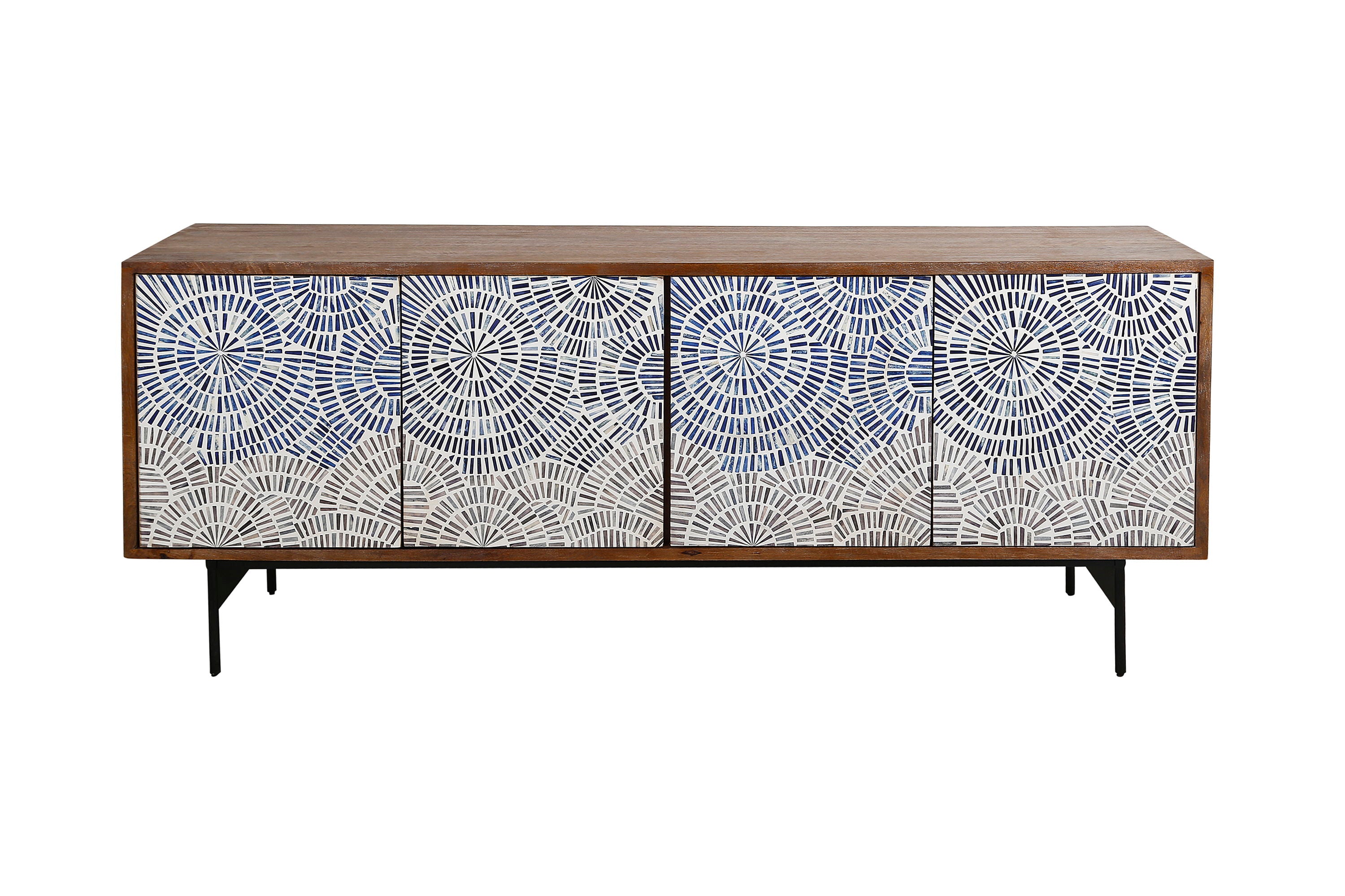 Crossings - Console - Coconut Shell - Premium TV Stands from Parker House - Just $1622.50! Shop now at brett interiors