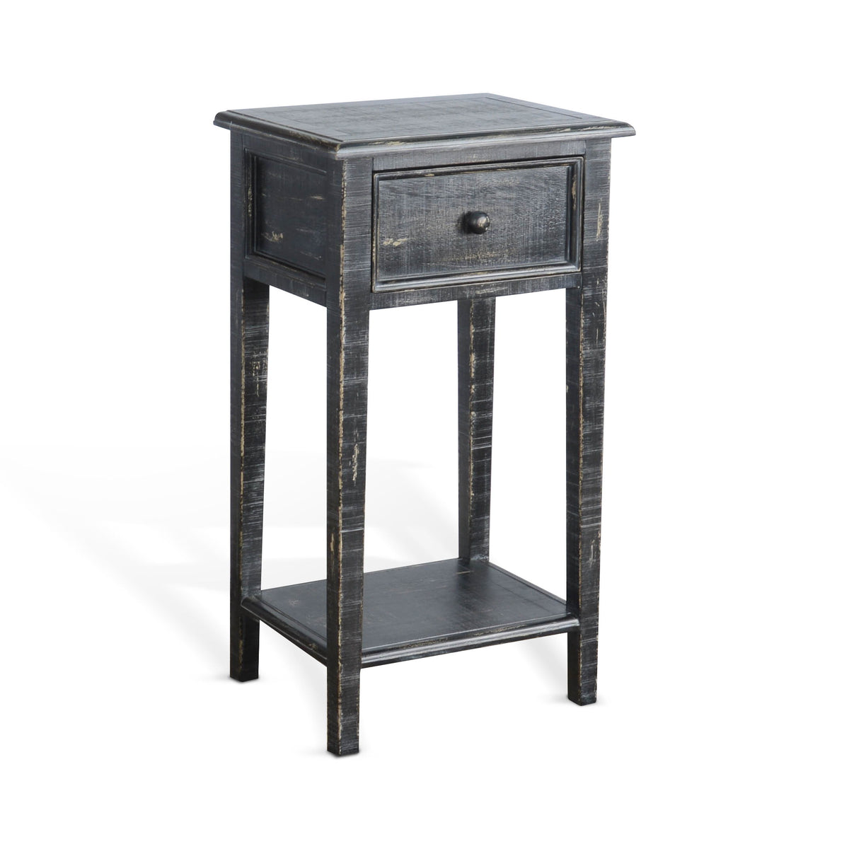 Marina - Black Sand - Side Table - Black - 31" Height - Premium Chair Side Tables from Sunny Designs - Just $225! Shop now at brett interiors