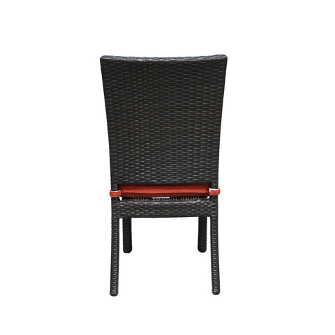 Balcones - Outdoor Wicker Dining Chairs With Cushions (Set of 8) - Premium Chair Sets from Gather Craft - Just $2035! Shop now at brett interiors