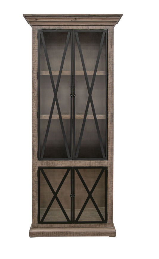 Xoan - Cabinet - Brown - Premium Accent Cabinets from International Furniture Direct - Just $1372.50! Shop now at brett interiors