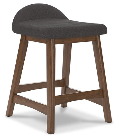 Lyncott - Upholstered Barstool (Set of 2) - Premium Stool Sets from Signature Design by Ashley® - Just $265.65! Shop now at brett interiors