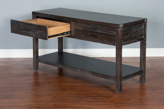 Dundee - Sofa / Console Table - Dark Brown - Premium Sofa Tables from Sunny Designs - Just $629! Shop now at brett interiors