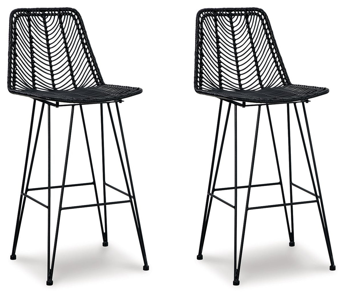 Angentree - Tall Barstool (Set of 2) - Premium Stool Sets from Signature Design by Ashley® - Just $508.20! Shop now at brett interiors