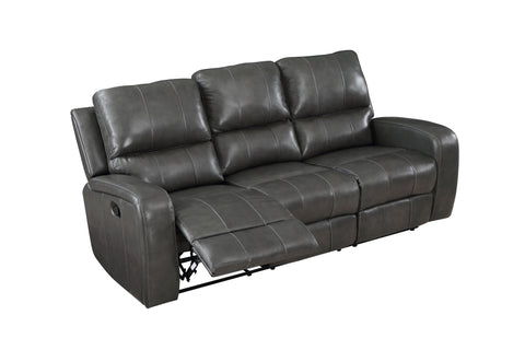 Linton - Leather Sofa With dual Recliner - Premium Reclining Sofas from New Classic - Just $1372.50! Shop now at brett interiors