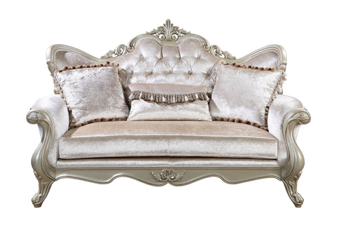 Monique - Loveseat - Premium Stationary Loveseats from New Classic - Just $1872.50! Shop now at brett interiors