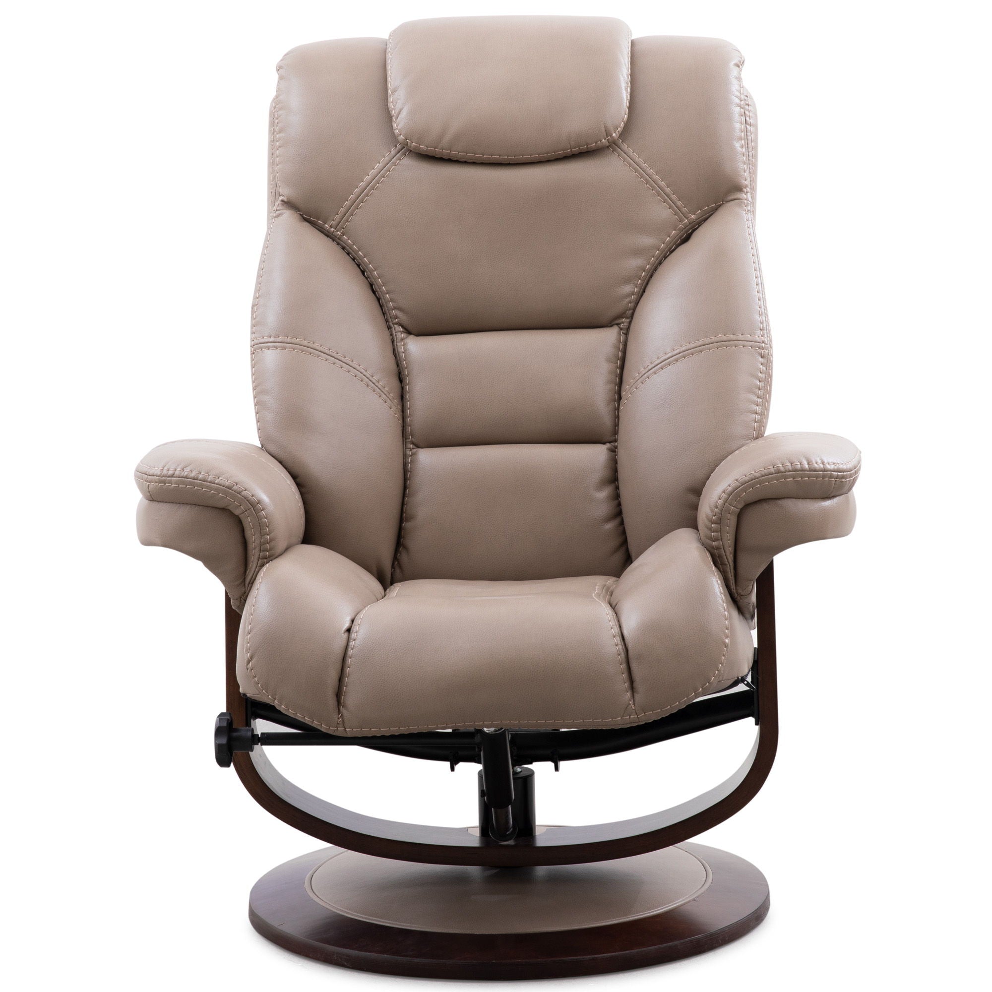 Monarch - Manual Reclining Swivel Chair and Ottoman - Premium Reclining Chair & Ottoman from Parker Living - Just $947.50! Shop now at brett interiors