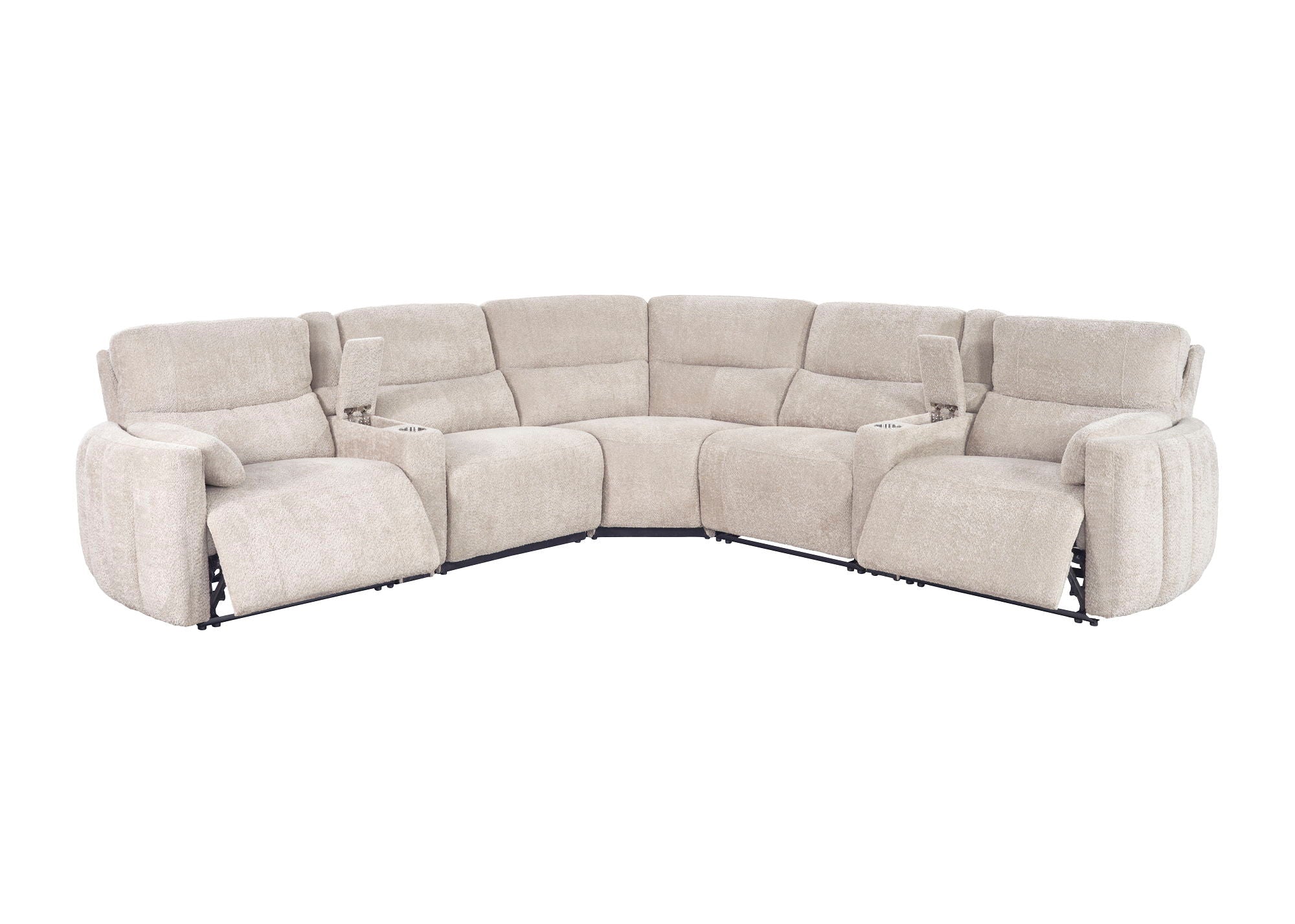 Modesto - Modular Power Reclining Sectional With Power Adjustable Headrests - Premium Reclining Sectionals from Parker Living - Just $2947.50! Shop now at brett interiors