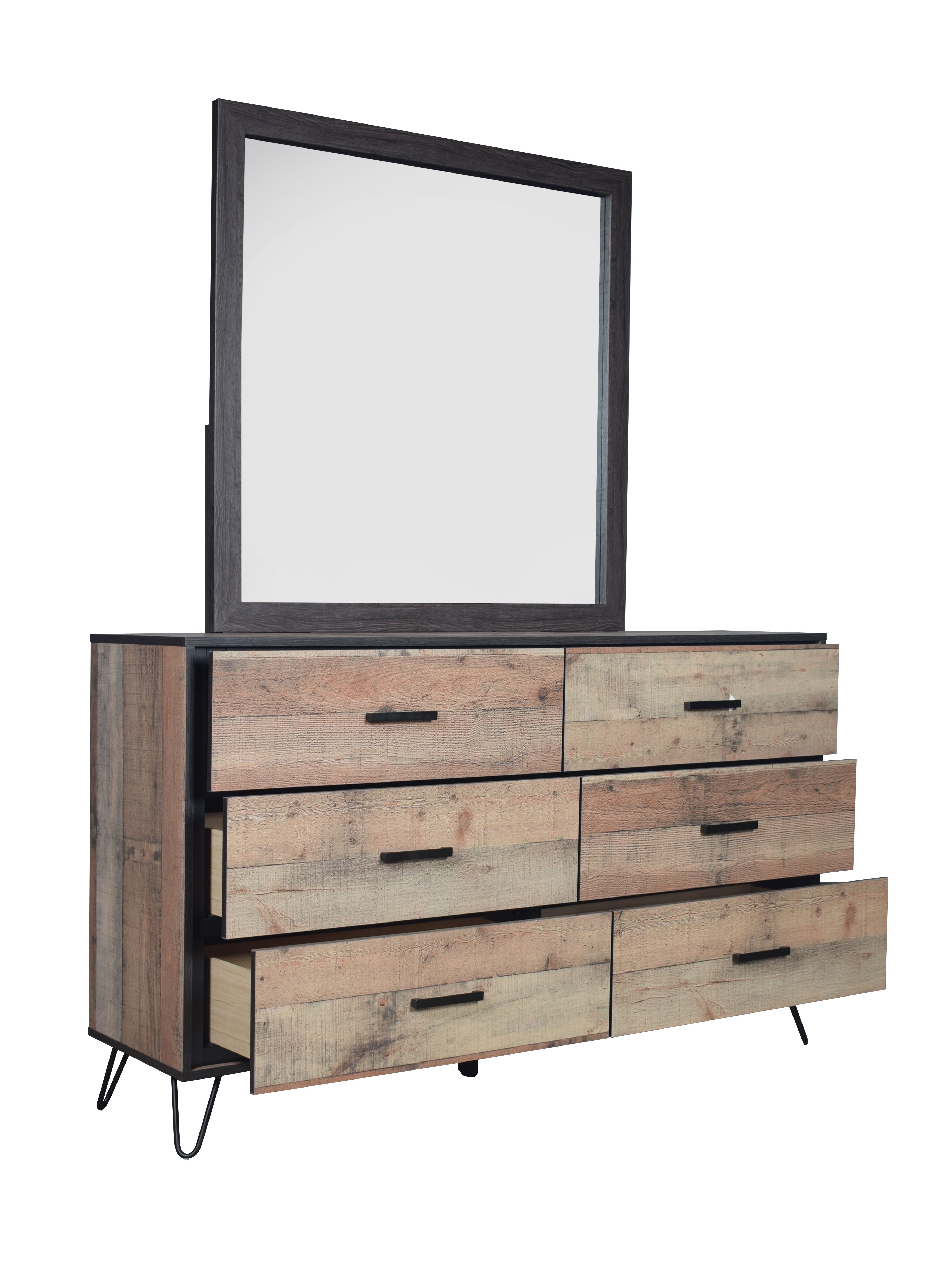 Elk River - Mirror - Rustic - Premium Bedroom Mirrors from New Classic - Just $100! Shop now at brett interiors