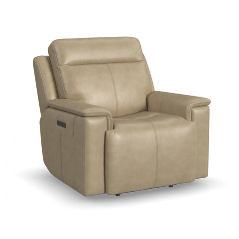 Odell - Power Recliner with Power Headrest & Lumbar - Premium Reclining Chairs from Flexsteel - Just $2375! Shop now at brett interiors