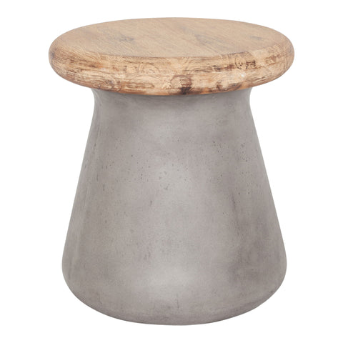 Earthstar - Outdoor Stool - Gray - Premium Side Tables from Moe's Home Collection - Just $722.50! Shop now at brett interiors