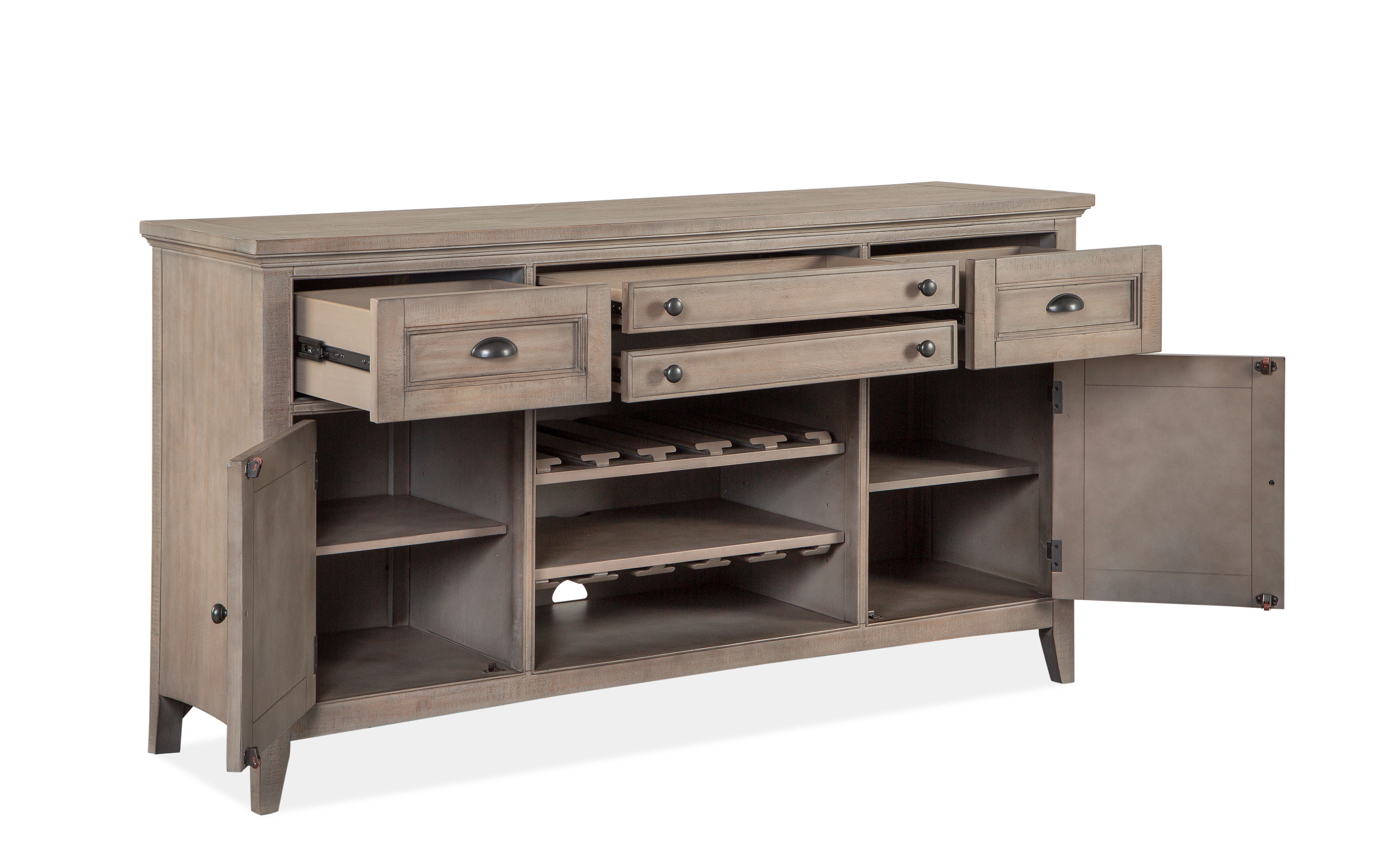 Paxton Place - Buffet - Dovetail Grey - Premium Buffets from Magnussen Furniture - Just $1589! Shop now at brett interiors