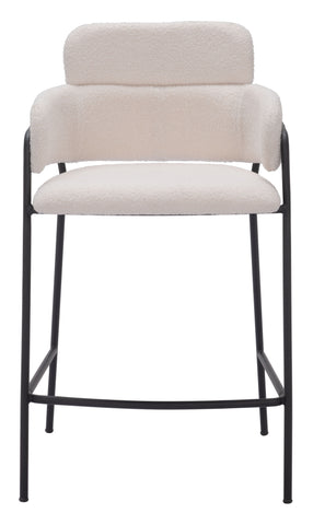 Marcel - Metal Counter Stool (Set of 2) - Premium Stool Sets from Zuo Modern - Just $1500! Shop now at brett interiors