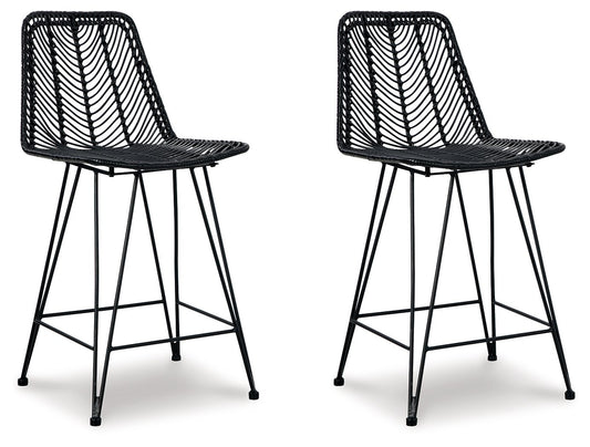 Angentree - Barstool (Set of 2) - Premium Stool Sets from Signature Design by Ashley® - Just $444.70! Shop now at brett interiors