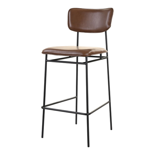 Sailor - Bar Stool - Dark Brown - Premium Bar Height (28"-30") from Moe's Home Collection - Just $1072.50! Shop now at brett interiors