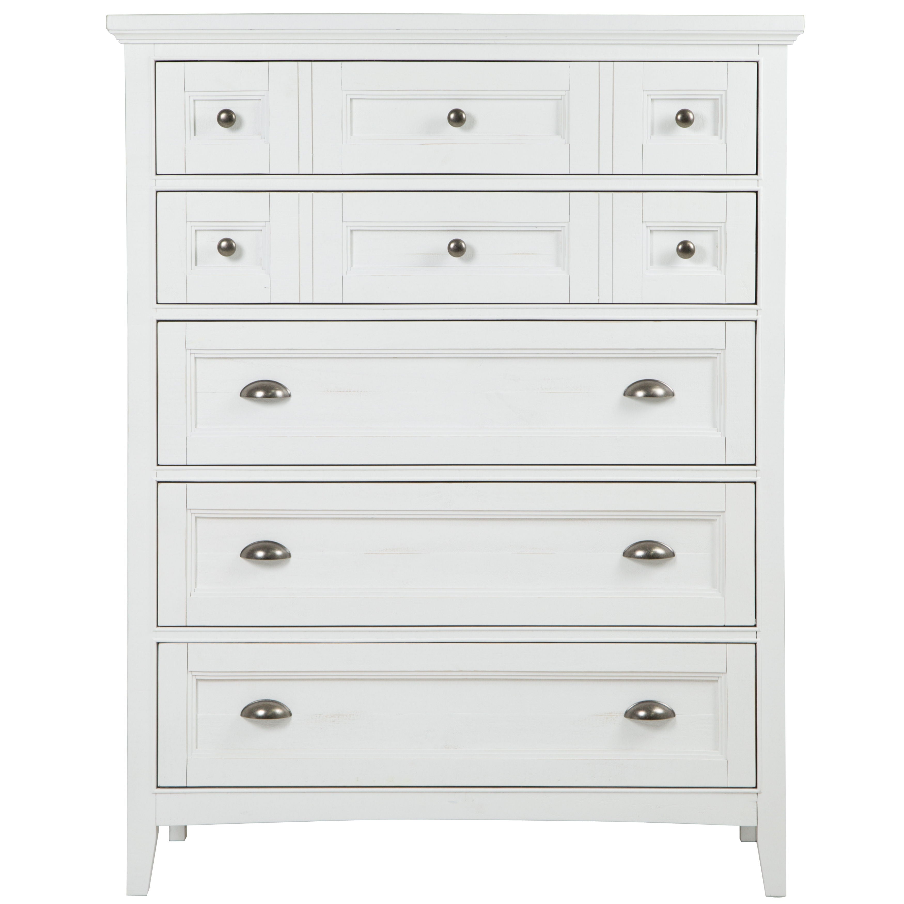 Heron Cove - Drawer Chest - Chalk White - Premium Accent Chests from Magnussen Furniture - Just $1489! Shop now at brett interiors