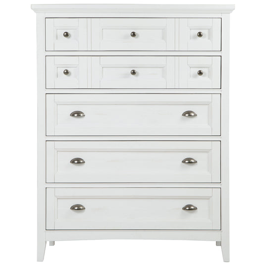 Heron Cove - Drawer Chest - Chalk White - Premium Accent Chests from Magnussen Furniture - Just $1489! Shop now at brett interiors