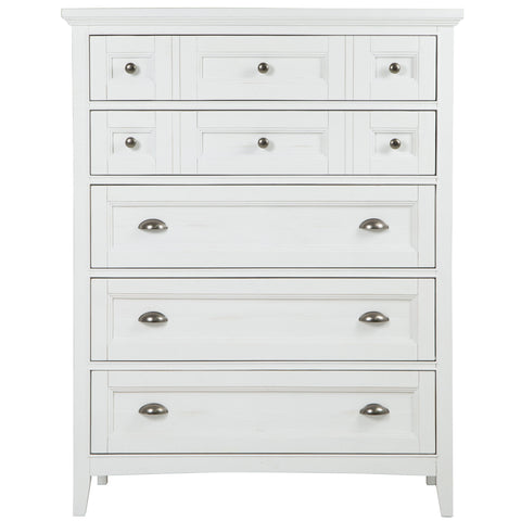 Heron Cove - Drawer Chest - Chalk White - Premium Accent Chests from Magnussen Furniture - Just $1489! Shop now at brett interiors