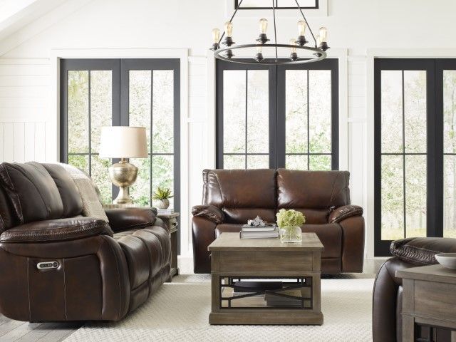 Vail - Power Reclining Sofa Loveseat And Recliner - Burnt Sienna - Premium 3 Piece Living Room Sets from Parker Living - Just $7042.50! Shop now at brett interiors