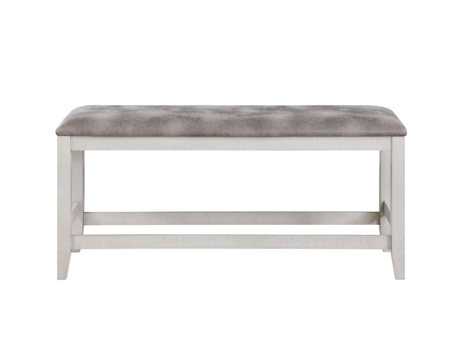 Richland - Counter Ht Bench - White - Premium Counter Benches from New Classic - Just $200! Shop now at brett interiors