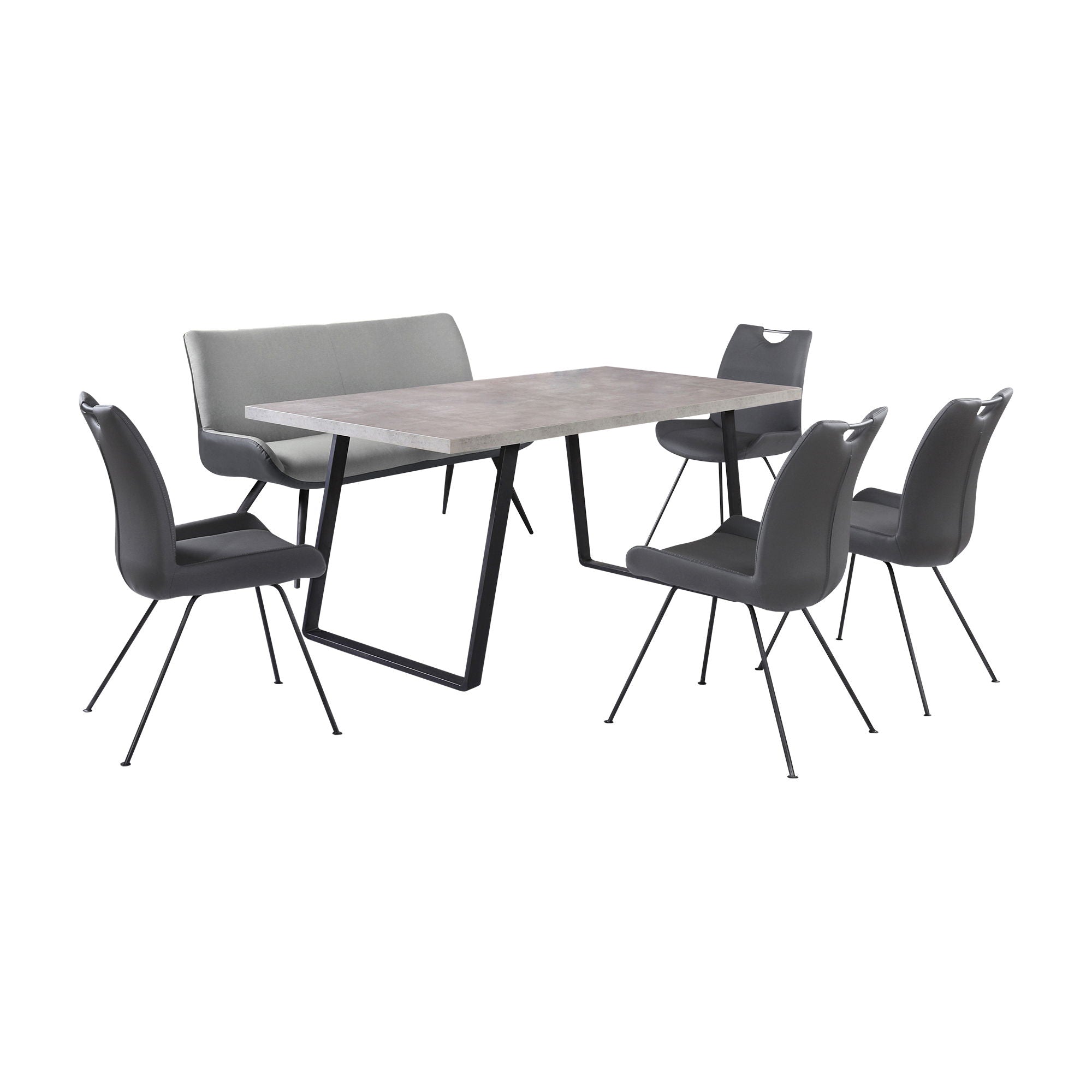 Coronado - Rectangular Dining Set - Premium 5 Piece Dining Room Sets from Armen Living - Just $1902.50! Shop now at brett interiors