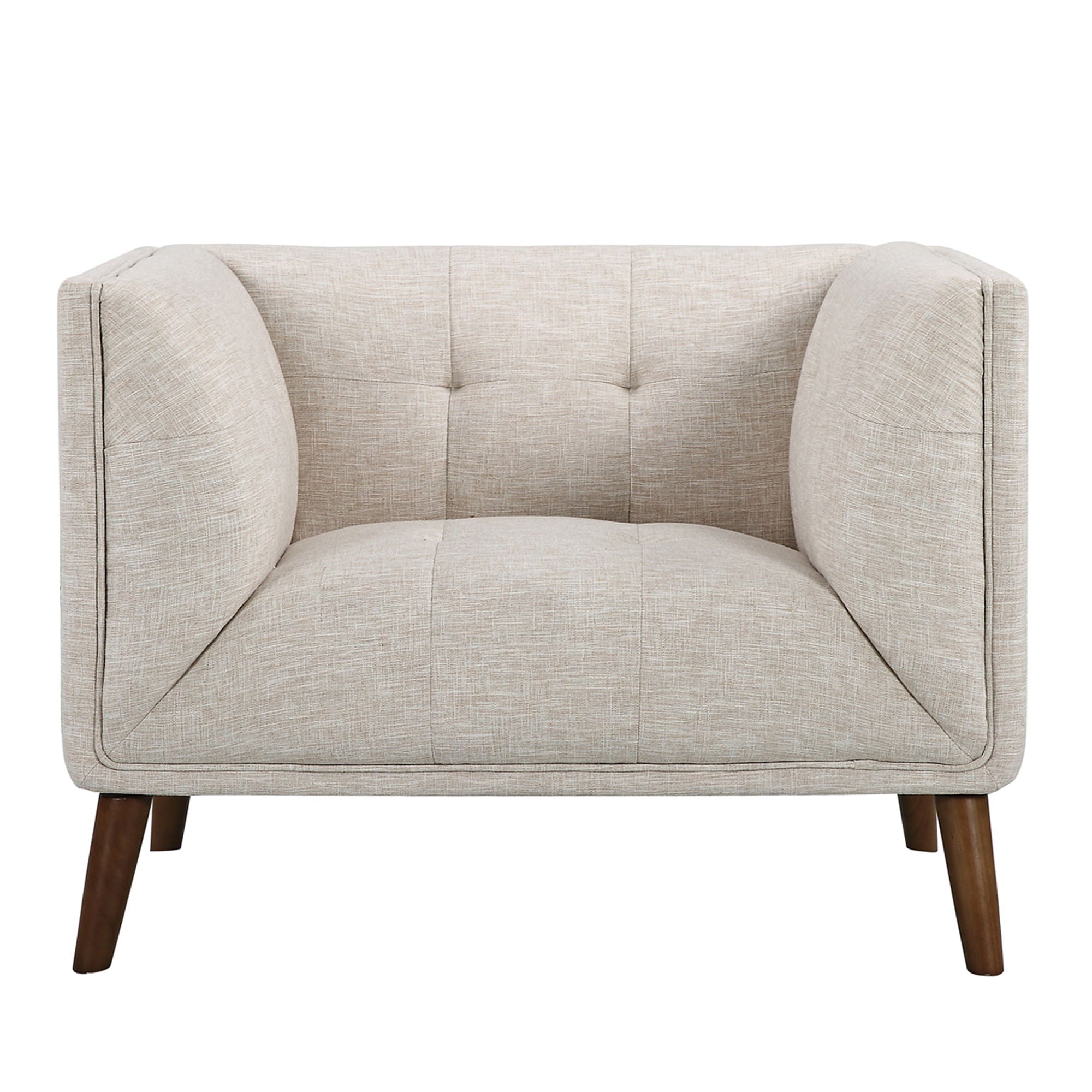 Hudson - Mid-Century Button - Tufted Chair - Premium Accent Chairs from Armen Living - Just $735! Shop now at brett interiors