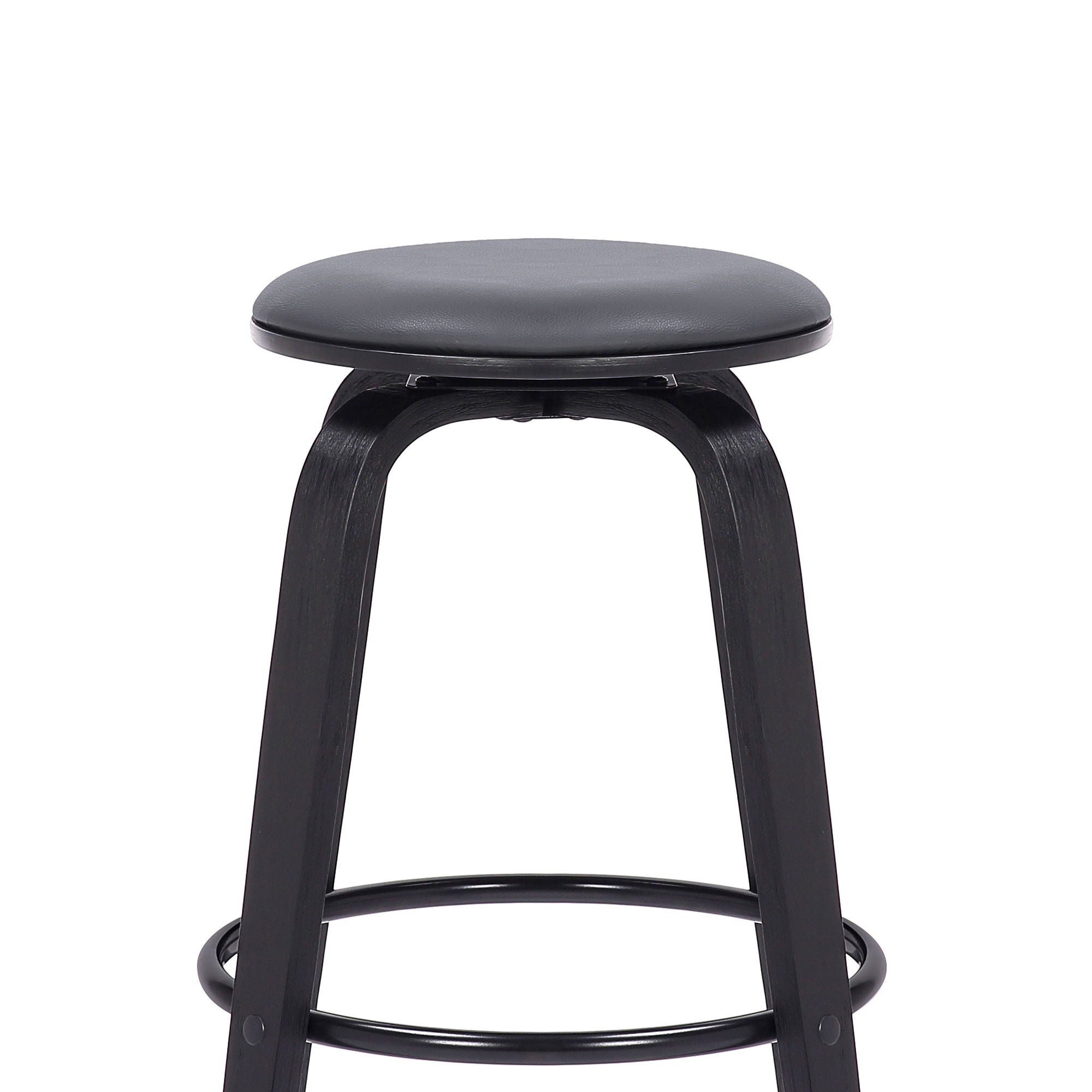 Harbor - Backless Swivel Mid-Century Modern Bar Stool - Premium Counter Height (24"-27") from Armen Living - Just $150! Shop now at brett interiors