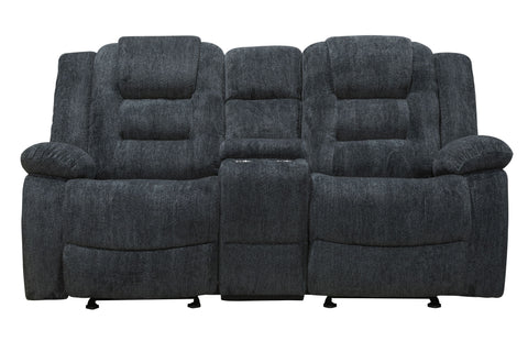 Bolton - Glider Reclining Console Loveseat - Misty Storm - Premium Reclining Loveseats from Parker Living - Just $872.50! Shop now at brett interiors