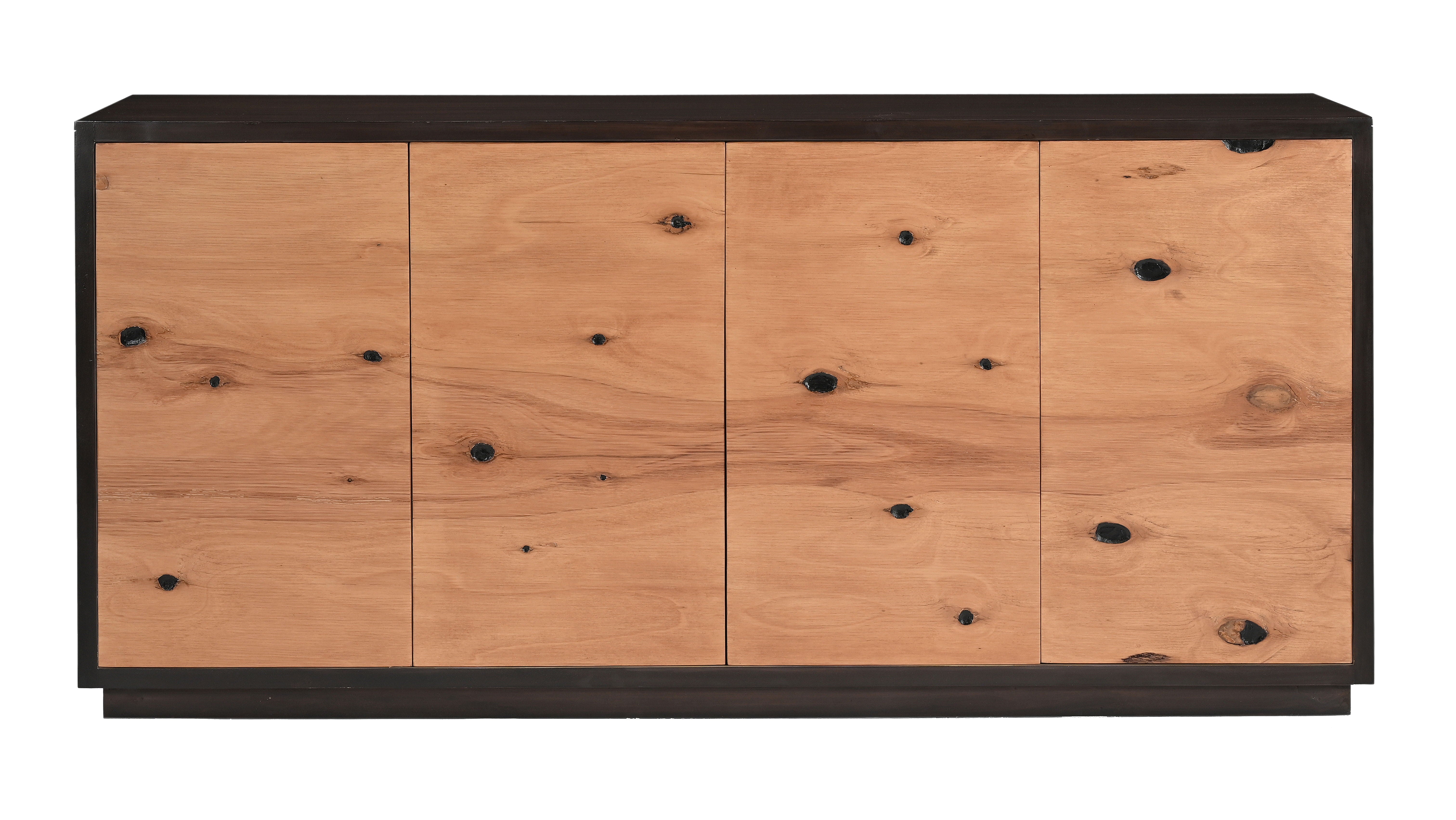 Deshler - Four Door Credenza - Black - Premium Credenzas from Coast2Coast Home - Just $4950! Shop now at brett interiors