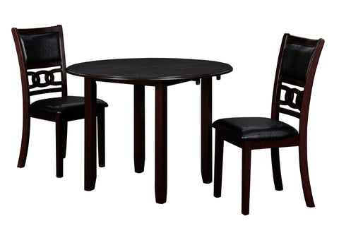 Gia - Table Set With 2 Chairs - Premium 3 Piece Dining Room Sets from New Classic - Just $447.50! Shop now at brett interiors