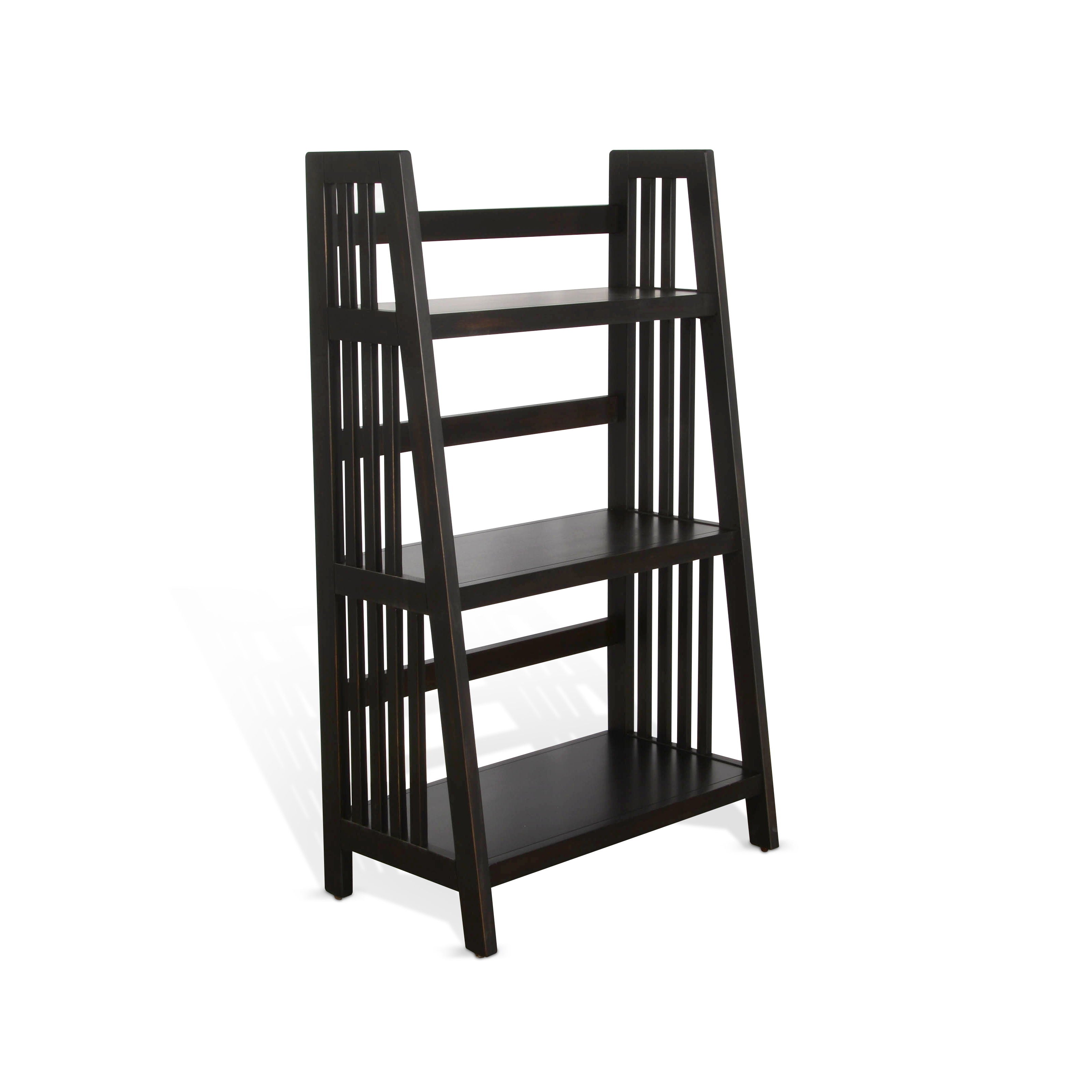 Folding Bookcase - Premium Standard Bookcases from Sunny Designs - Just $244! Shop now at brett interiors