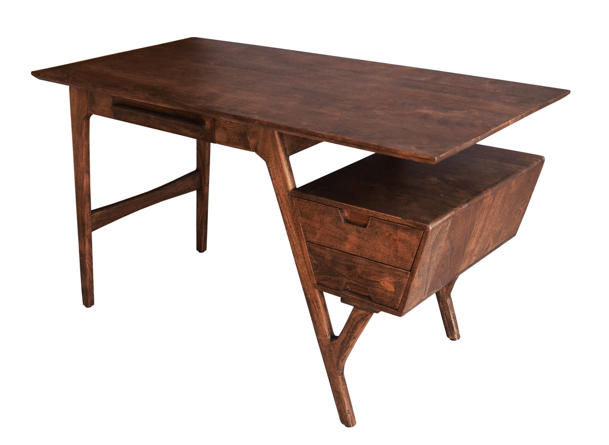 Knoll - Writing Desk - Brown Vinegar Finish - Premium Writing Desks from Coast2Coast Home - Just $2475! Shop now at brett interiors