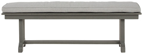 Visola - Gray - Bench With Cushion - Premium Benches from Signature Design by Ashley® - Just $519.75! Shop now at brett interiors