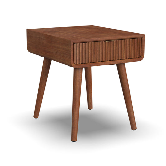 Ludwig - Occasional End Table - Dark Brown - Premium End Tables from Flexsteel - Just $325! Shop now at brett interiors