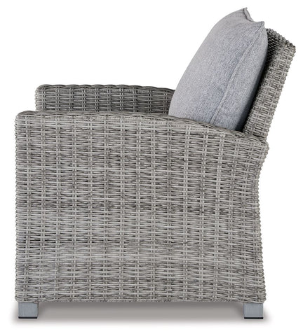 Naples Beach - Light Gray - Lounge Chair W/Cushion - Premium Arm Chairs from Signature Design by Ashley® - Just $556.88! Shop now at brett interiors