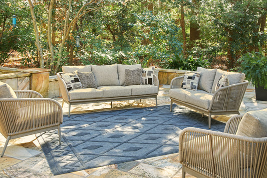 Swiss Valley - Lounge Set - Premium 4 Piece Outdoor Sets from Signature Design by Ashley® - Just $2794.38! Shop now at brett interiors