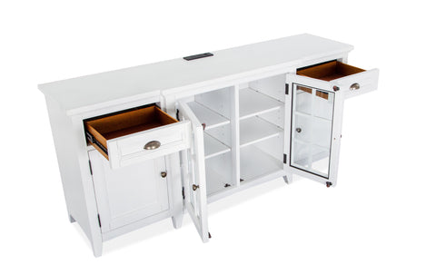 Heron Cove - Entertainment Console - Premium TV Stands from Magnussen Furniture - Just $1609! Shop now at brett interiors