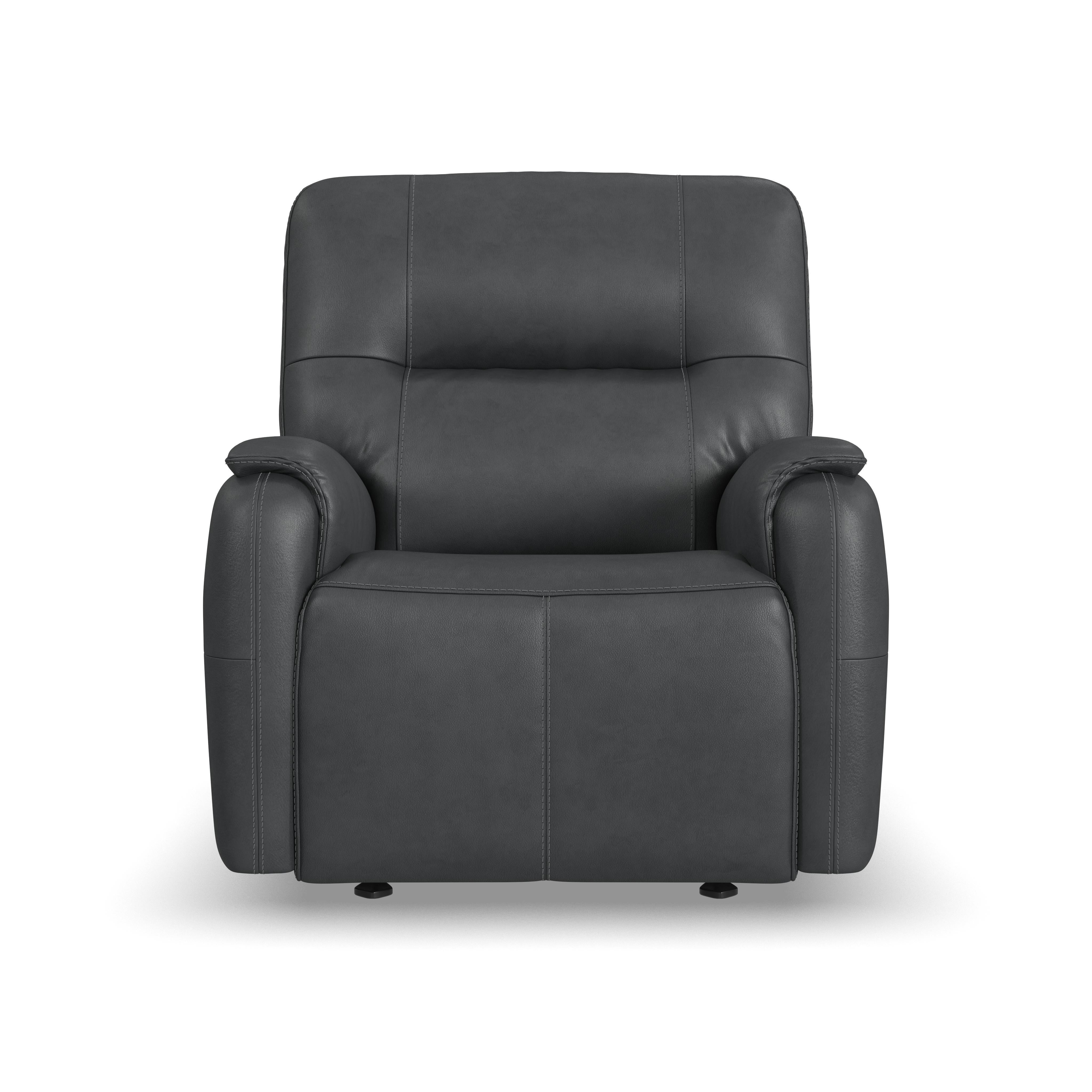 Wilson - Power Gliding Recliner With Power Headrest - Thunder - Premium Reclining Chairs from Flexsteel - Just $1875! Shop now at brett interiors