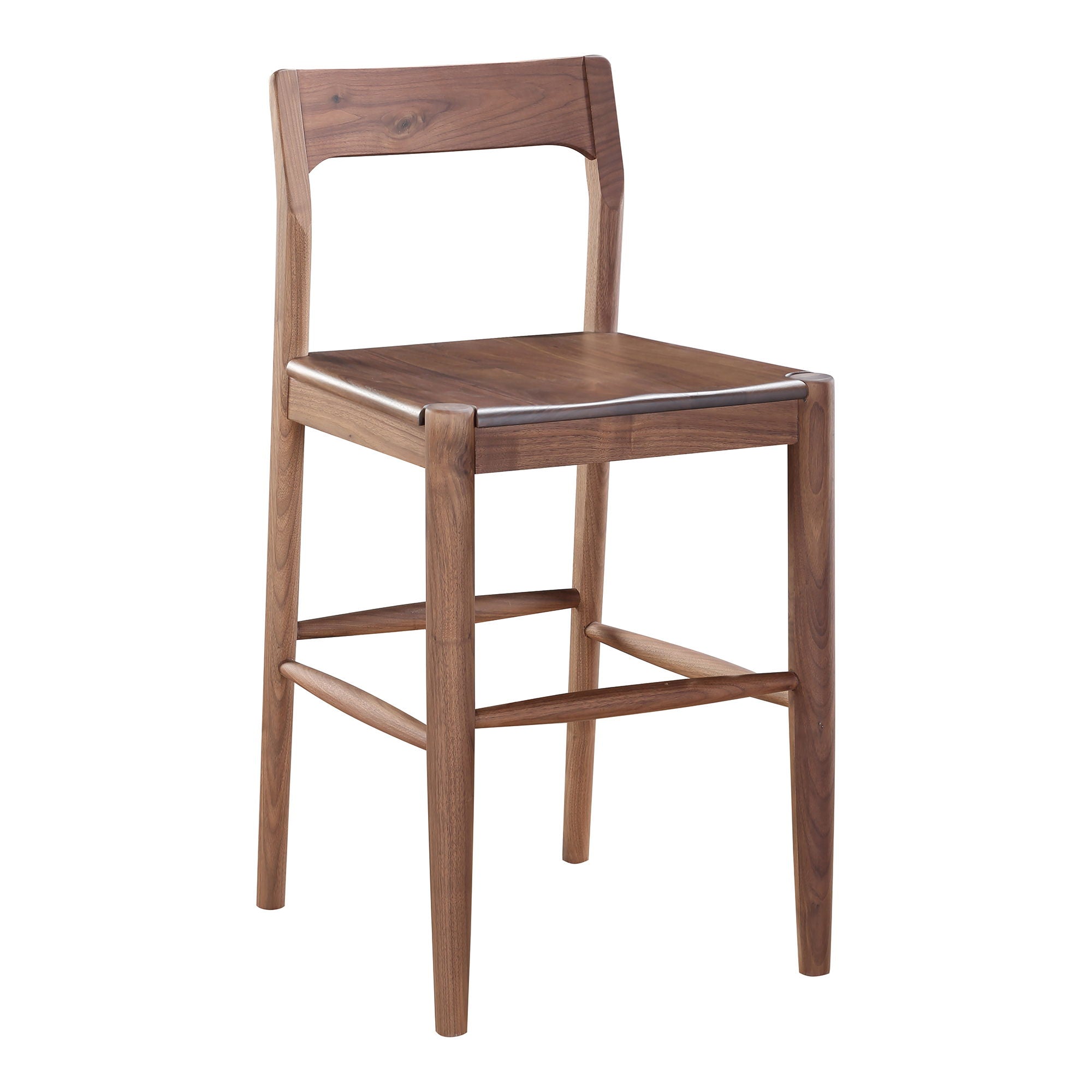 Owing - Counter Stool - Natural Walnut - Premium Counter Height (24"-27") from Moe's Home Collection - Just $1497.50! Shop now at brett interiors