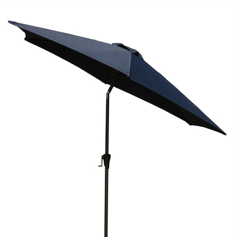 8.8' Outdoor Aluminum Patio Umbrella With 42 Pound Square Resin Umbrella Base - Premium Umbrellas & Canopies from Gather Craft - Just $214! Shop now at brett interiors