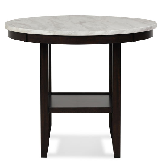 Celeste - Round Counter Table - Espresso - Premium Counter Tables from New Classic - Just $372.50! Shop now at brett interiors