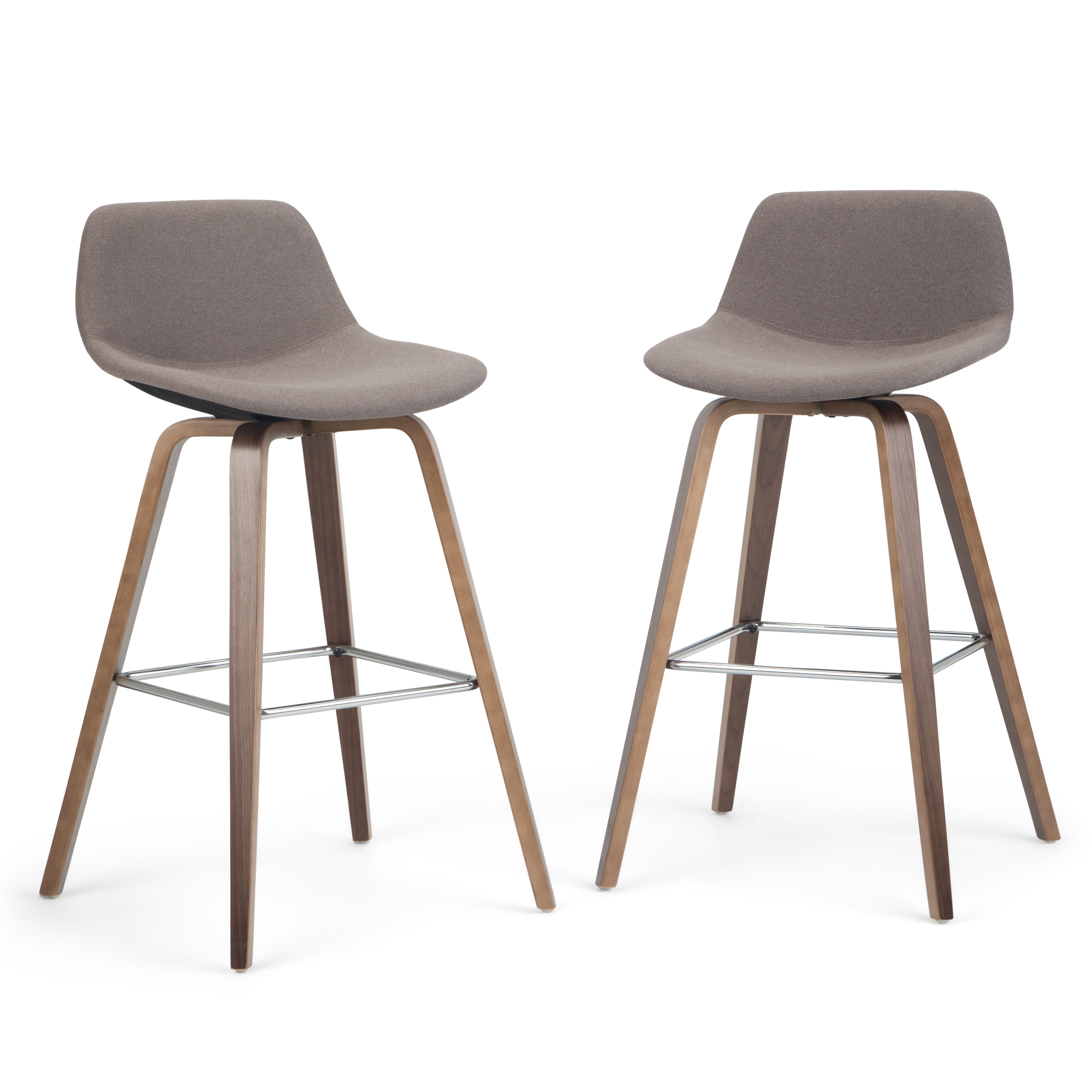 Randolph - Bentwood Counter Height Stool (Set of 2) - Premium Stool Sets from Simpli Home - Just $276! Shop now at brett interiors