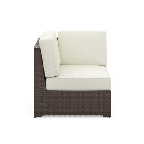 Palm Springs - Outdoor Sectional Side Chair - Brown, Dark - 32" - Premium Chairs from Homestyles - Just $904.98! Shop now at brett interiors